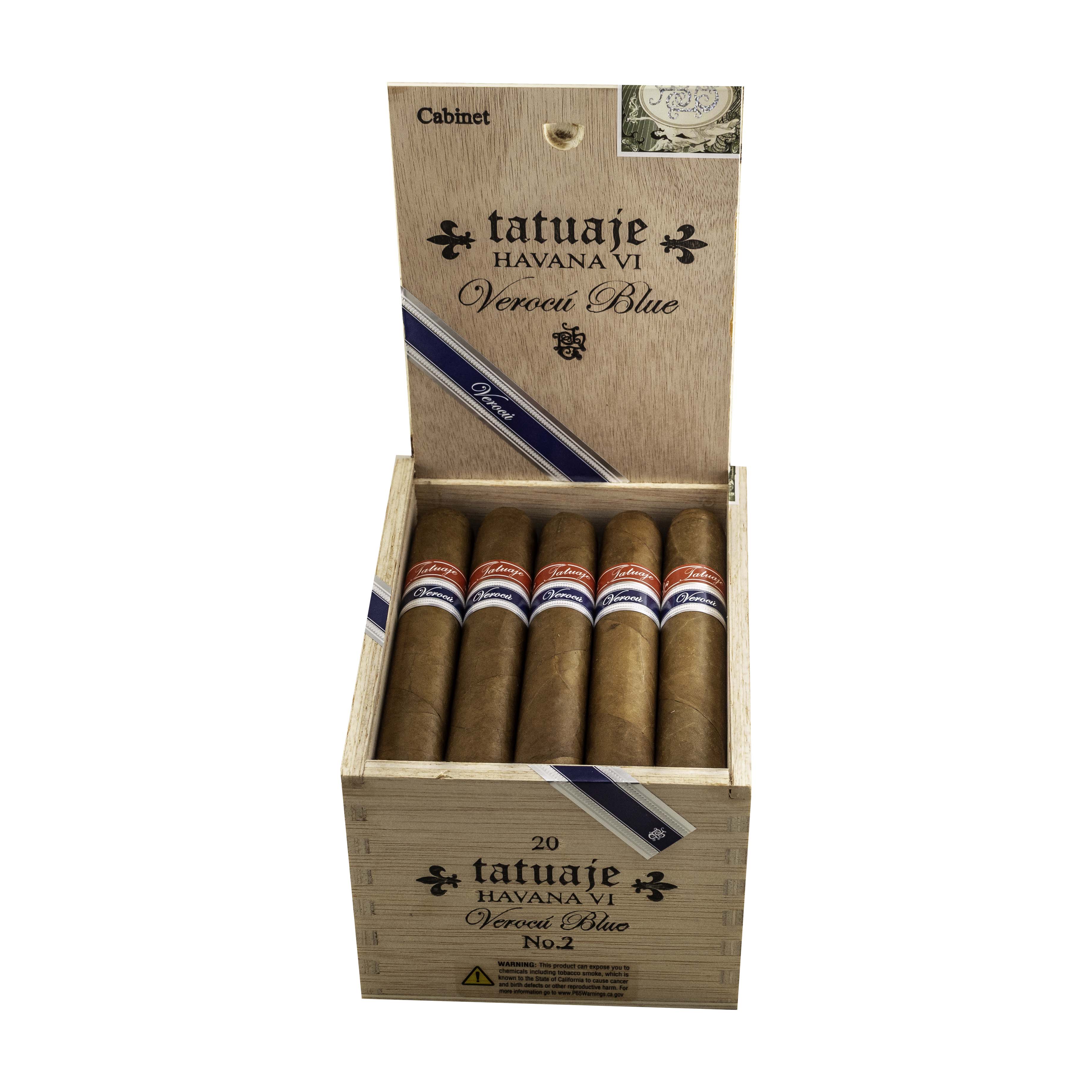 Verocu Blue No. 2 Cigar - Box